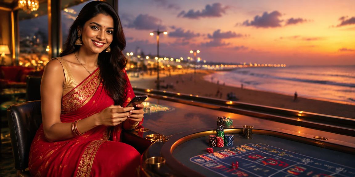 Live Casino in Chennai Marina Beach atmosphere