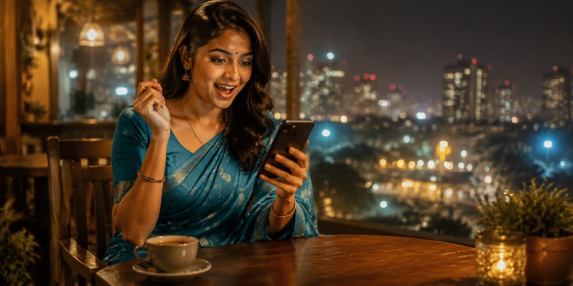 Pune city at night representing privacy and security